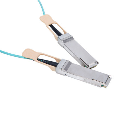 оптический кабель 10M 100g qsfp28 активный достигает двухнаправленную параллельную связь