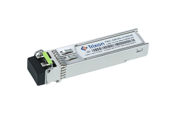 TSC-GE20-XXDCR 20km 3.3V CWDM SFP Transceiver Mod1270 Nm-1610 Nm Длина волны 1,25G Скорость передачи данных