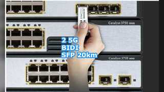 Трансивер 2.5G BIDI SFP 20 км LC